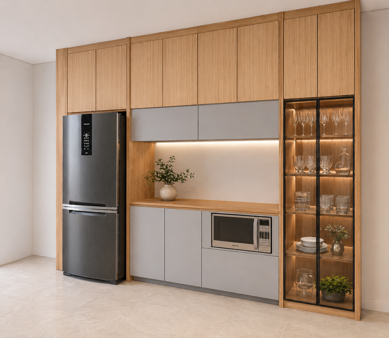 projeto cozinha planejada alto padrão