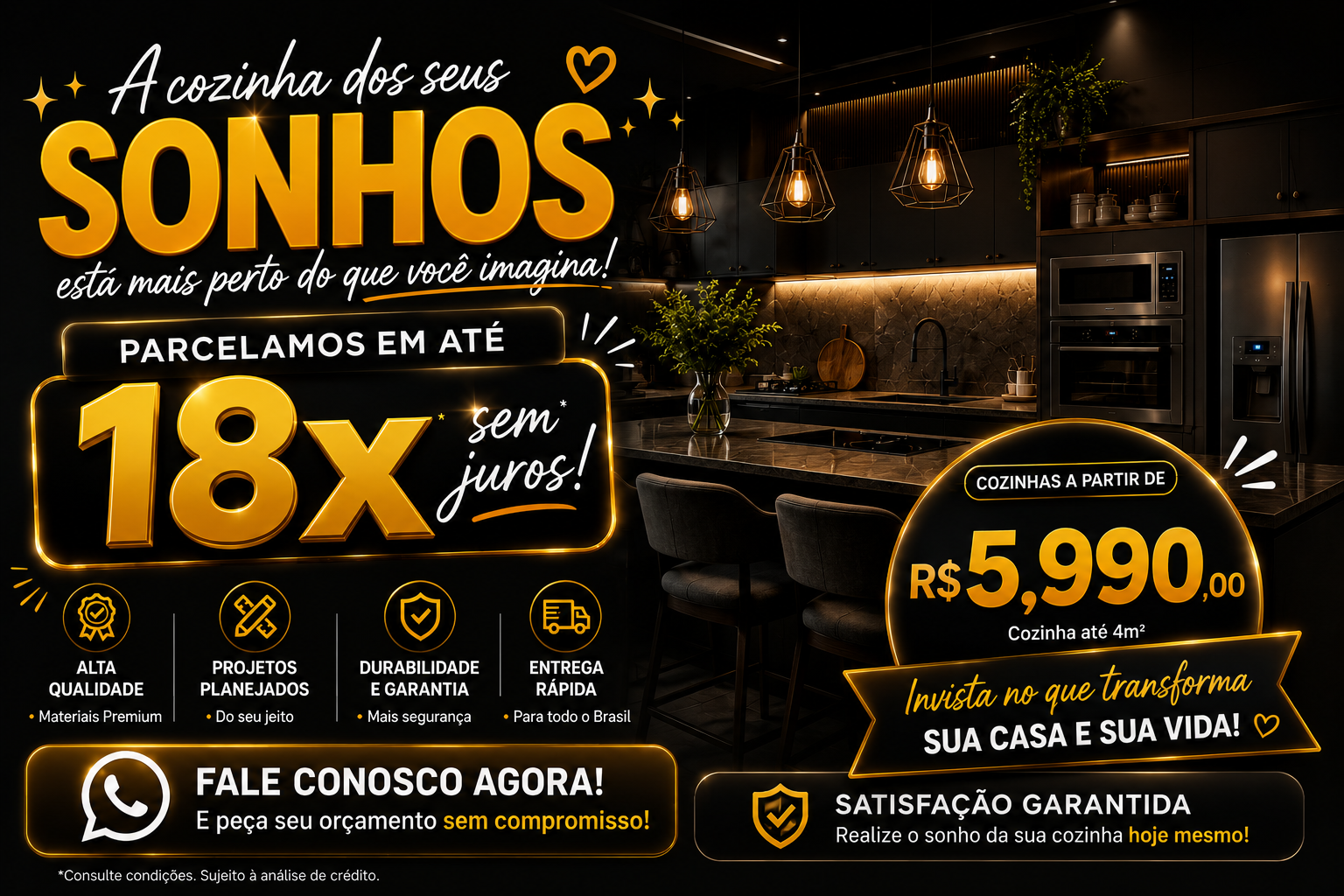Cozinha dos sonhos